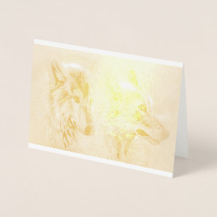 Wolf Howl Wild Life Animal Trees Destiny Destiny's Folie Kaarten