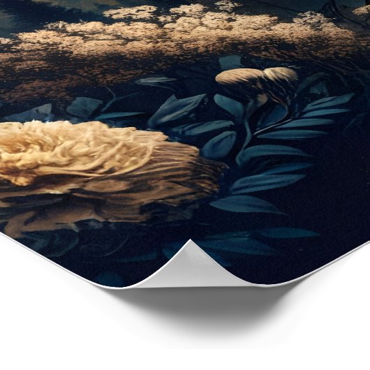 Wolf Howling at the Moon Poster (Hoek)