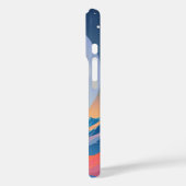 Wolf Howling bij de maan Case-Mate iPhone Case (Achterkant / Links)