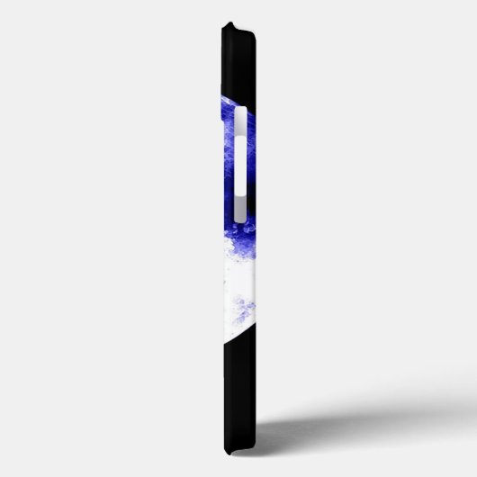 Wolf Howling bij Moon Case-Mate iPhone Case (Achterkant / Links)