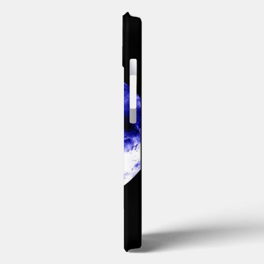 Wolf Howling bij Moon Case-Mate iPhone Case (Achterkant / Links)