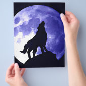 Wolf Howling bij Moon Flyer (Hand)