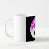 Wolf Howling bij Moon Koffiemok (Links)