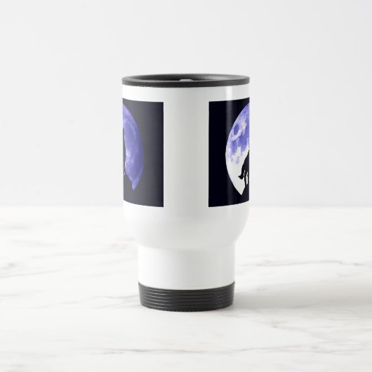 Wolf Howling bij Moon Reisbeker (Center)