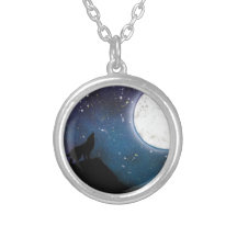 Wolf Howling bij Moon Spray Paint Art Painting