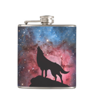 Wolf Howling in Galaxy Heupfles
