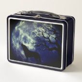 Wolf Howling in The Moon Lunchbox (Voorkant)