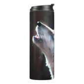Wolf Howling Lone Wolf Thermosbeker (Gedraaid links)
