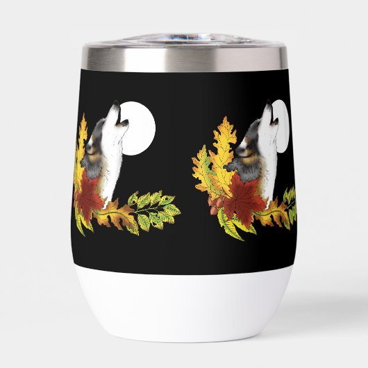 Wolf Howling Moon (Voorkant)