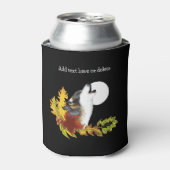 Wolf Howling Moon Blikjeskoeler (Blikje Voorkant)