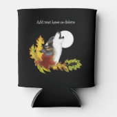 Wolf Howling Moon Blikjeskoeler (Voorkant)