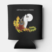 Wolf Howling Moon Blikjeskoeler (Achterkant)