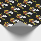 Wolf Howling Moon Cadeaupapier (Hoek)