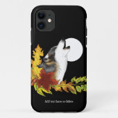 Wolf Howling Moon Case-Mate iPhone Case (Achterkant)