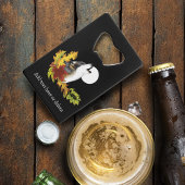 Wolf Howling Moon Creditkaart Flessenopener