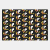 Wolf Howling Moon Inpakpapier Vel (Voorkant 3)