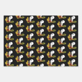 Wolf Howling Moon Inpakpapier Vel (Voorkant 2)