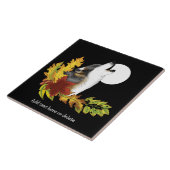 Wolf Howling Moon Tegeltje (Zijkant)