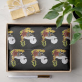 Wolf Howling Moon Tissuepapier (Geschenk)