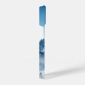 Wolf Howling op een sneeuwberg in de winter iPhone Hoesje (Rechterkant)