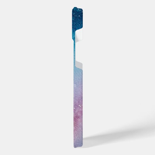 Wolf Howls bij Moon Sky in Rood, Blauw, Groen Gala iPhone Hoesje (Linkerkant)