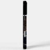 Wolf huilen onder maanlicht Case-Mate iPhone case (Achterkant / Rechts)