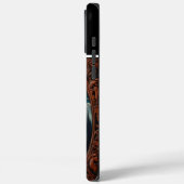 Wolf huilen onder maanlicht Case-Mate iPhone case (Achterkant / Links)