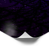 WOLF HUILENDE MAAN MAGENTA PERFECT POSTER (Hoek)
