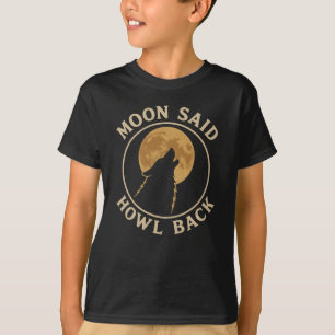 Wolf Huilt - Maan Zei Terug Huilen, Vintage T-shirt