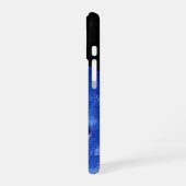 Wolf huilt naar de maan iPhone 16 hoesje (Linkerkant)