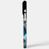 Wolf huilt 's nachts bij volle maan Case-Mate iPhone case (Achterkant / Links)