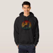 wolf huilt vintage hoodie (Voorkant volledig)