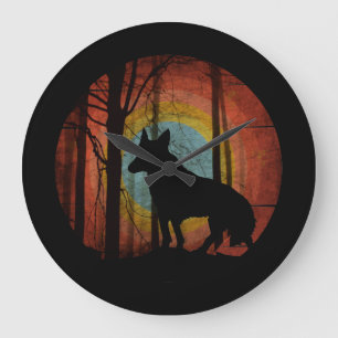 WOLF HUNTER GROTE KLOK