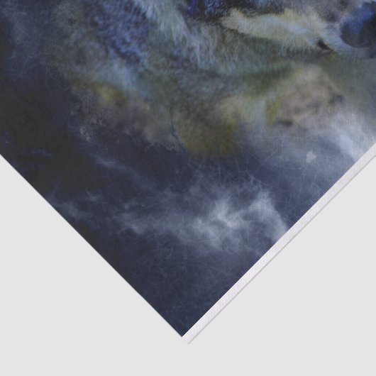 Wolf Hunter Tissuepapier (Detail)