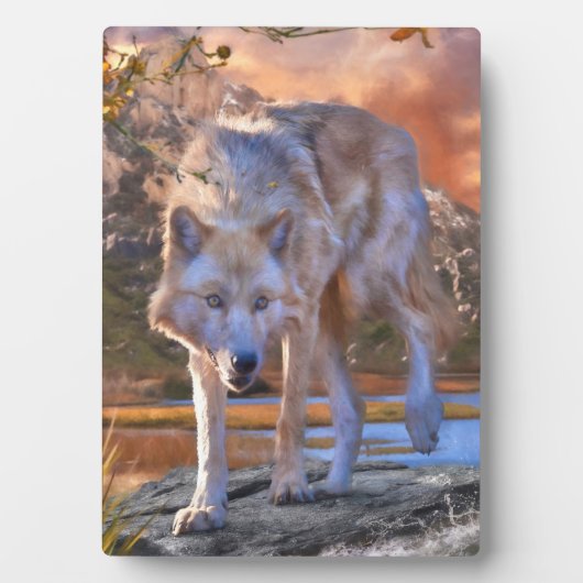 Wolf HUNTING GROUNDS Fotoplaat (voorkant)