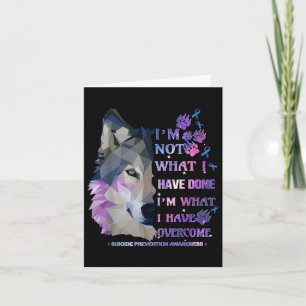 Wolf Im niet wat ik heb gedaan met overco Kaart