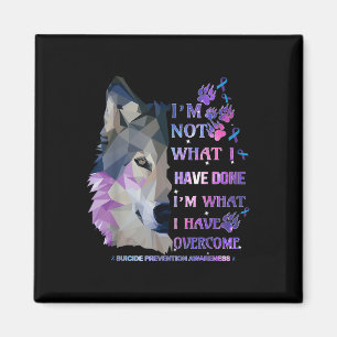 Wolf Im niet wat ik heb gedaan met overco Magneet