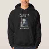 Wolf I'm Not Arguing I'm Explaining Why I'm Right Hoodie (Voorkant)