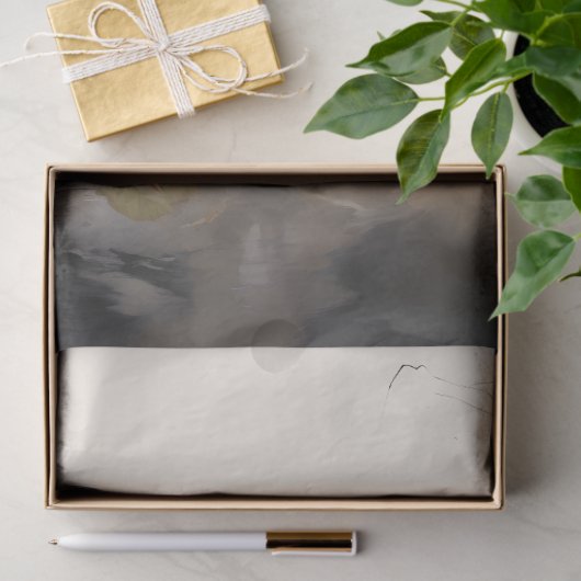 Wolf in bos 3 Decoupage papier (Geschenk)