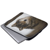 Wolf in Bossen Electronics Bag Laptop Sleeve (Voorkant onderkant)