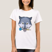 Wolf in Darts met Dart T-shirt (Voorkant)
