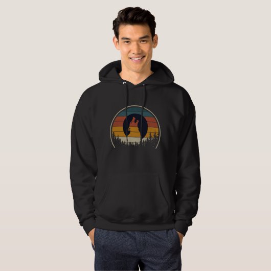 WOLF in de Bossen Silhouette T-Shirt (Voorkant volledig)