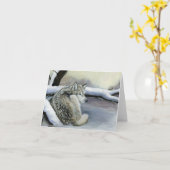 Wolf in de kaart van de Nota van de Kunst van de (Gele Bloem)