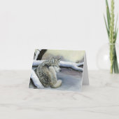 Wolf in de kaart van de Nota van de Kunst van de (Voorkant)