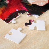 Wolf in de winter legpuzzel (Zijkant)