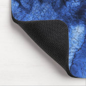 Wolf in een heldere blauwe nacht muismat (Hoek)