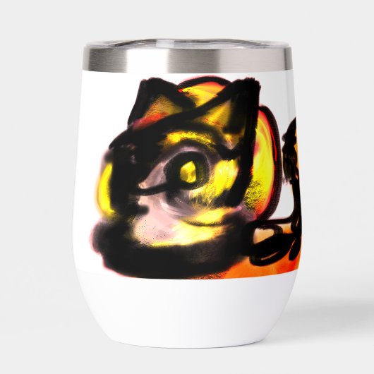 Wolf in goud (Achterkant)