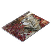 Wolf in Herfst Notitieboek (Linkerzijde)