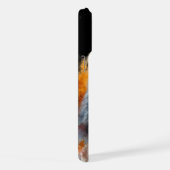 Wolf in herfstkleuren: de schoonheid van de natuur iPhone hoesje (Rechterkant)