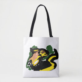 Wolf in herfsttijd tote bag